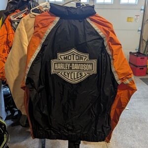 Harley Davidson XL Rain Suit 2 Piece